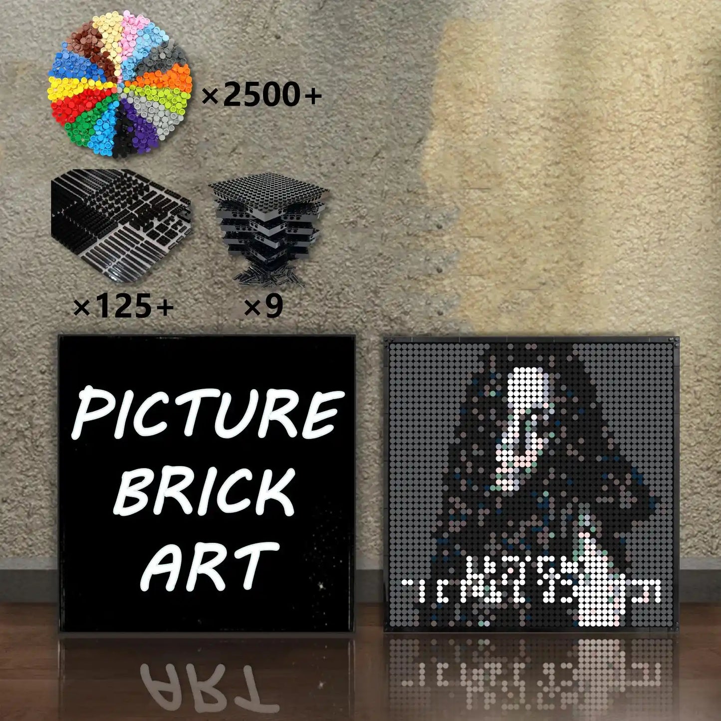 LEGO-Mosaic-Lady-Gaga-The-Fame-Monster-48x48