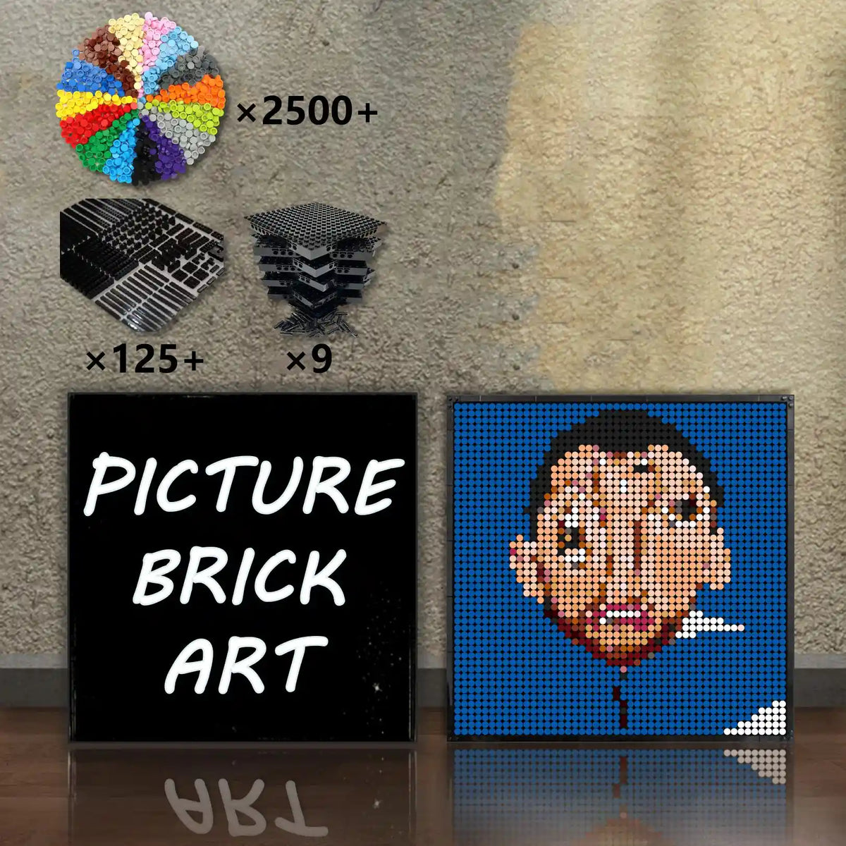 LEGO Mosaic Mac Miller Album Cover-48x48