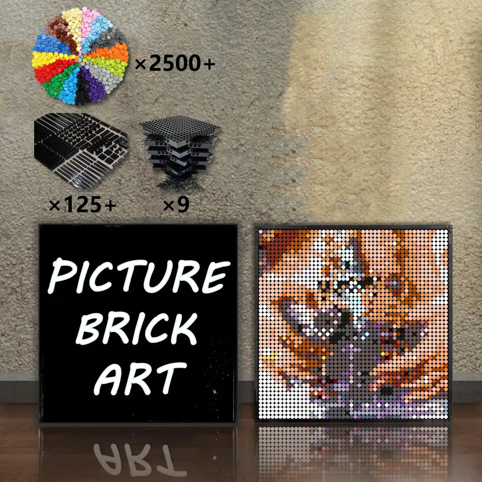 LEGO-Mosaic-Madonna-Like-a-Prayer-48x48