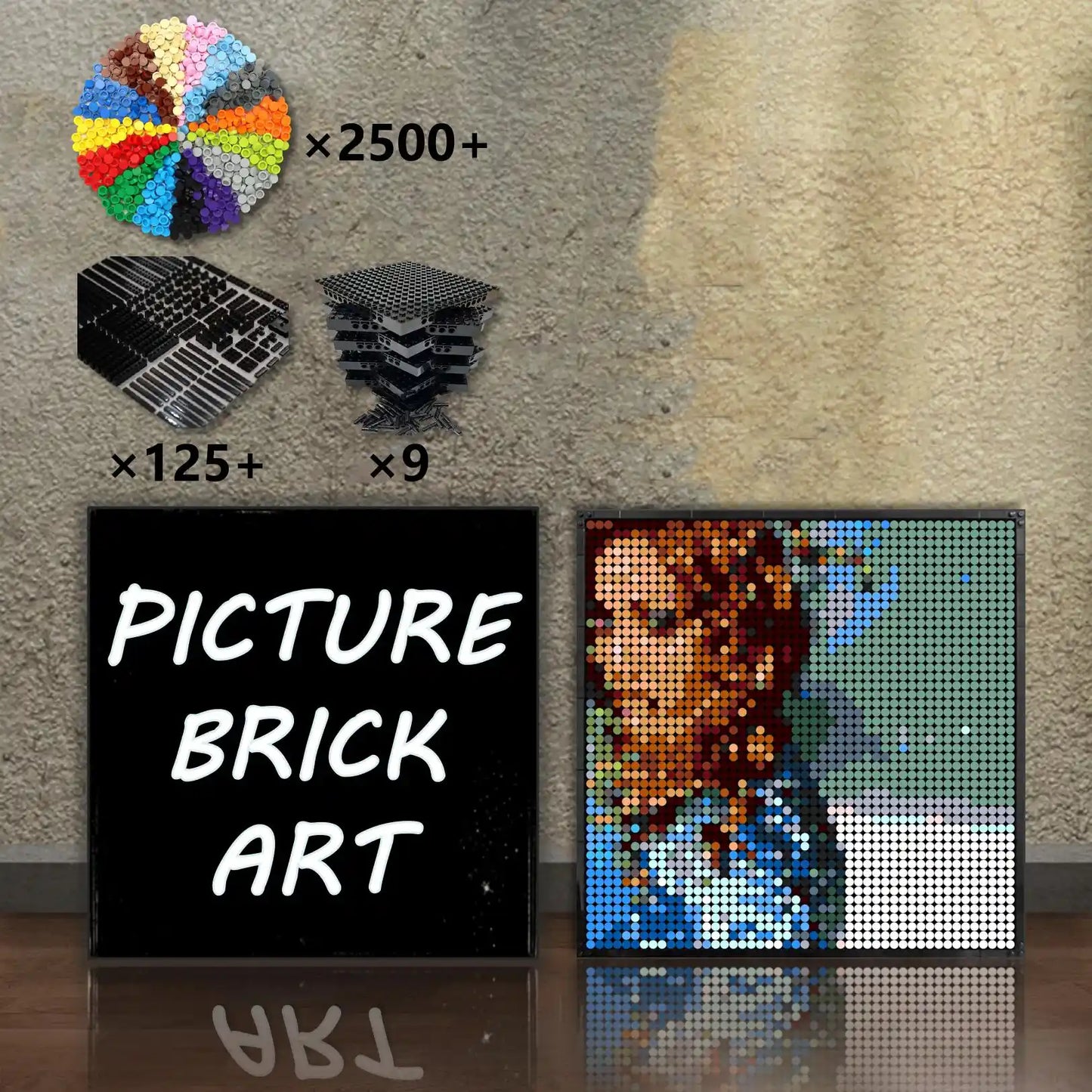 LEGO-Mosaic-Madonna-Ray-of-Light-48x48