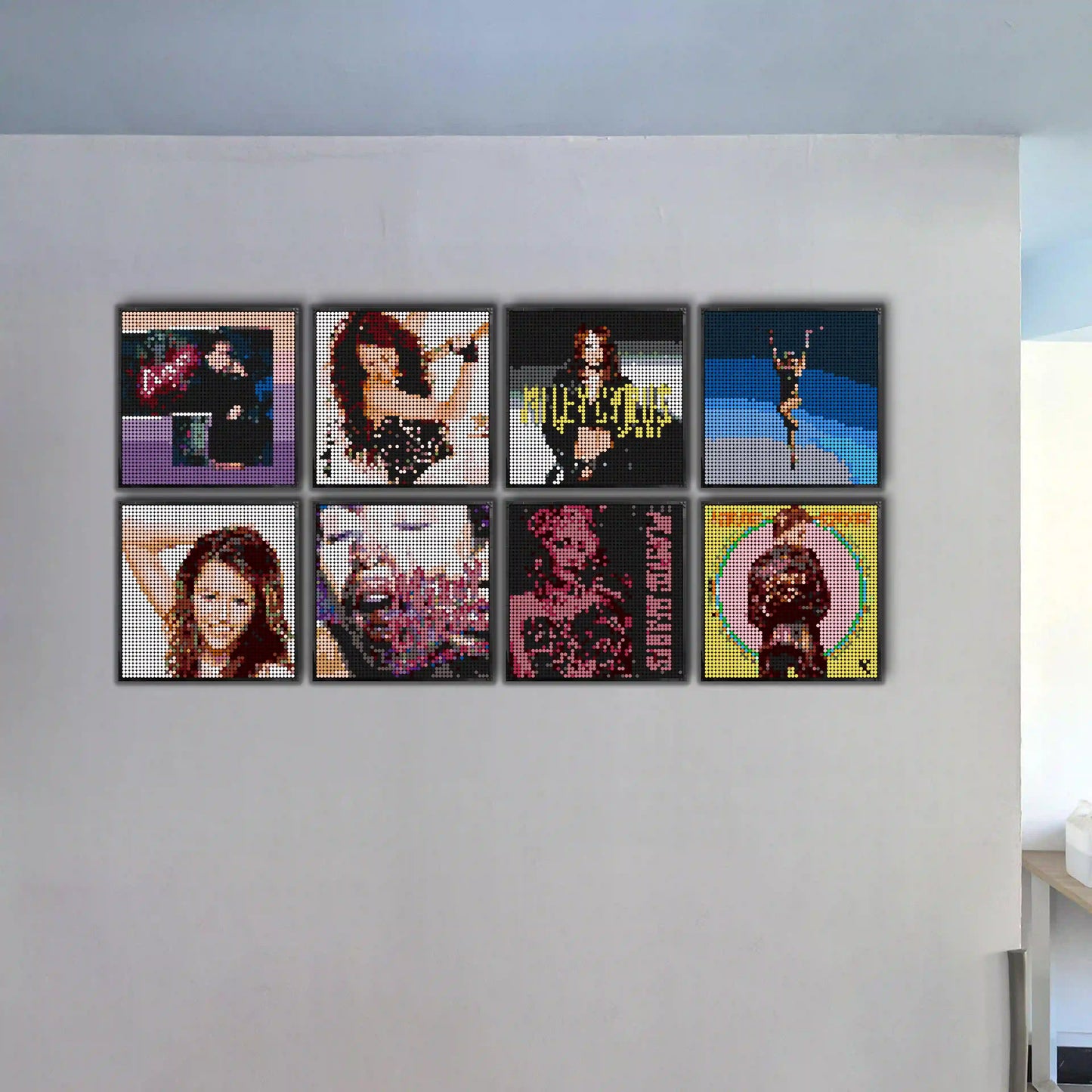 LEGO Mosaic Miley Cyrus Album Cover-48×48