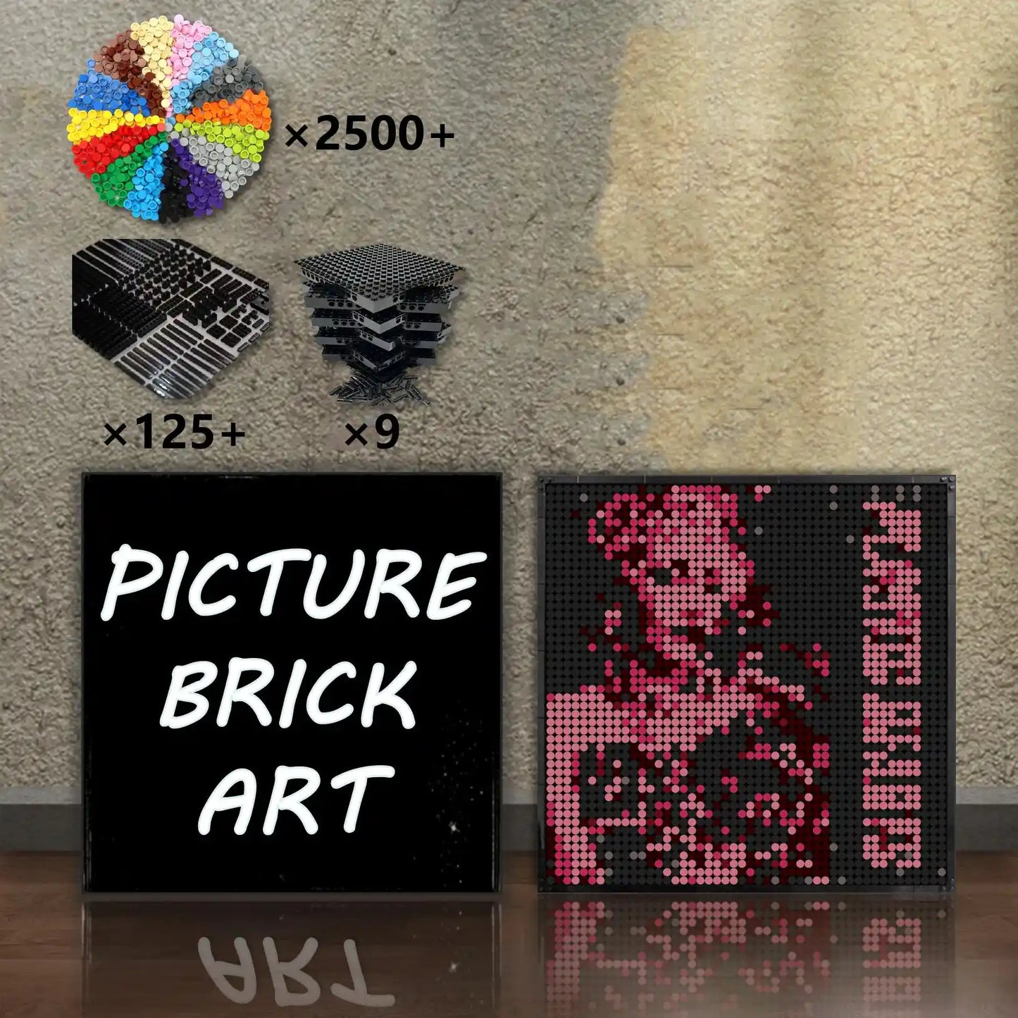 LEGO-Mosaic-Miley-Cyrus-Plastic-Hearts-48x48