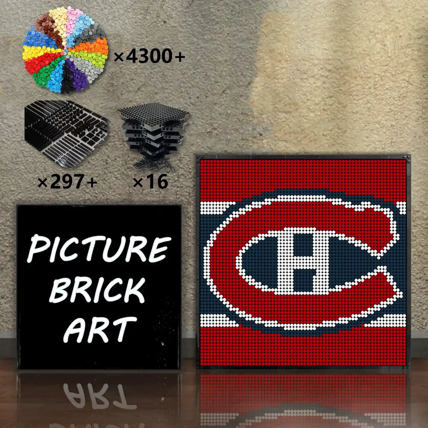 LEGO-Mosaic-Montreal-Canadiens-64x64