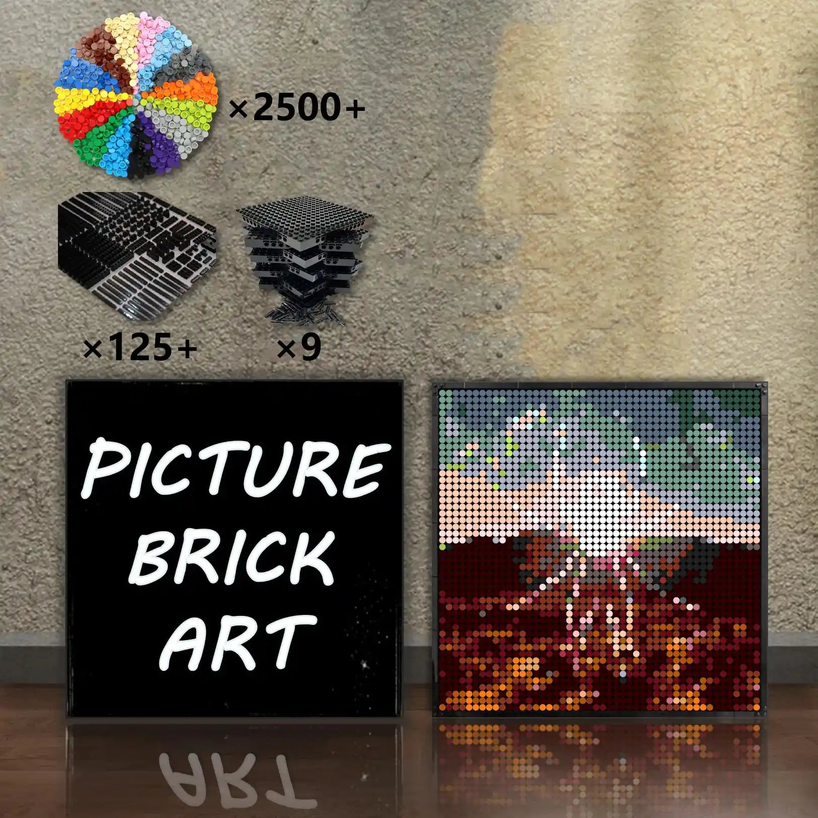 LEGO-Mosaic-My-Chemical-Romance-Danger-Days-The-True-Lives-of-the-Fabulous-Killjoys-48x48