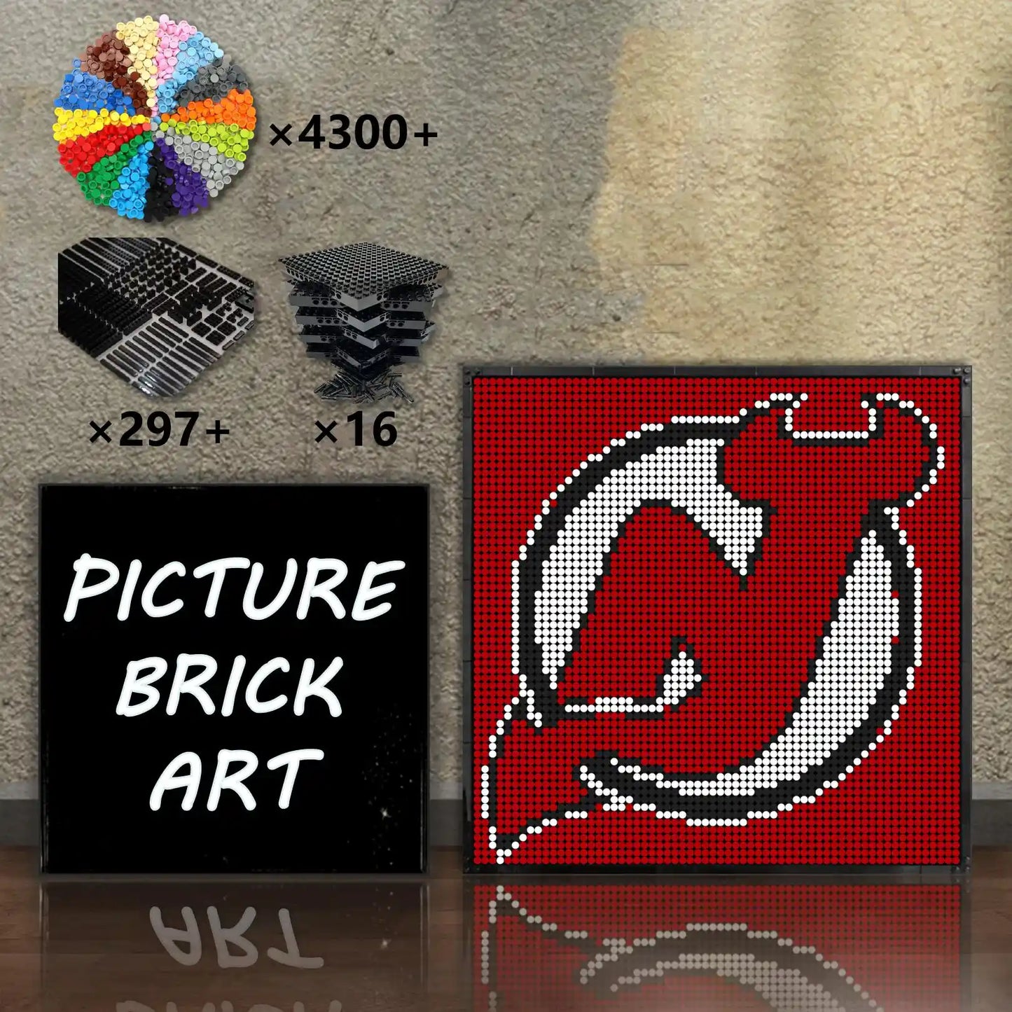 LEGO-Mosaic-New-Jersey-Devils-64x64
