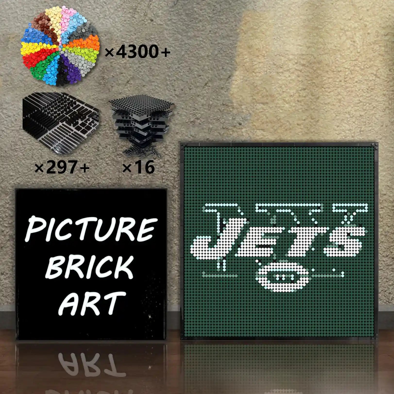 LEGO-Mosaic-New-York-Jets-64x64