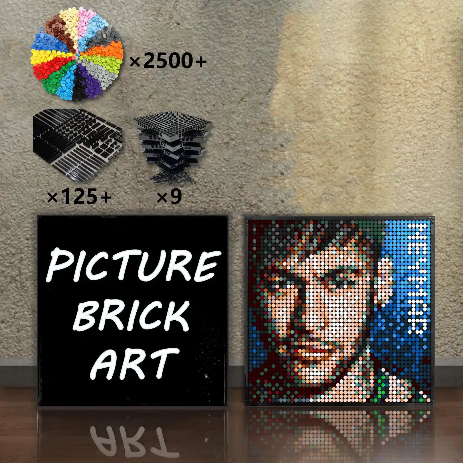 LEGO-Mosaic-Neymar-48x48