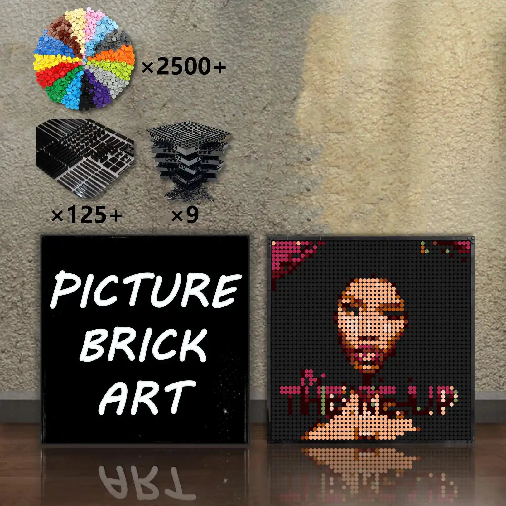 LEGO-Mosaic-Nicki-Minaj-Pink-Friday-Roman-Reloaded-48x48