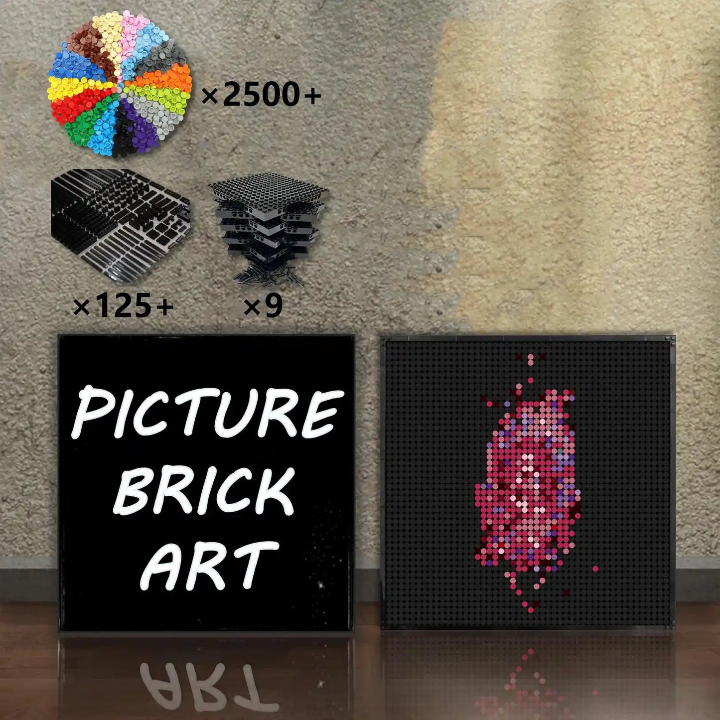 LEGO-Mosaic-Nicki-Minaj-The-Pinkprint-48x48