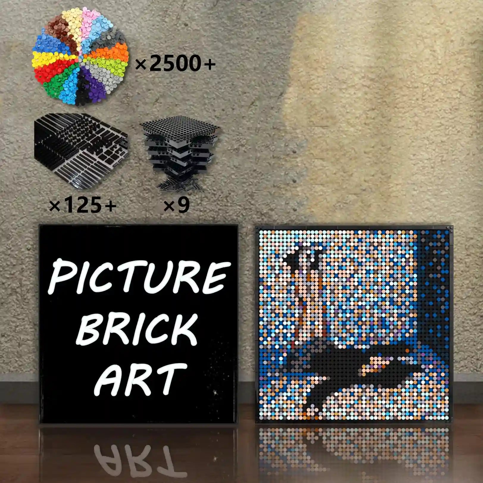 LEGO Mosaic Olivia Rodrigo Album Cover-48x48