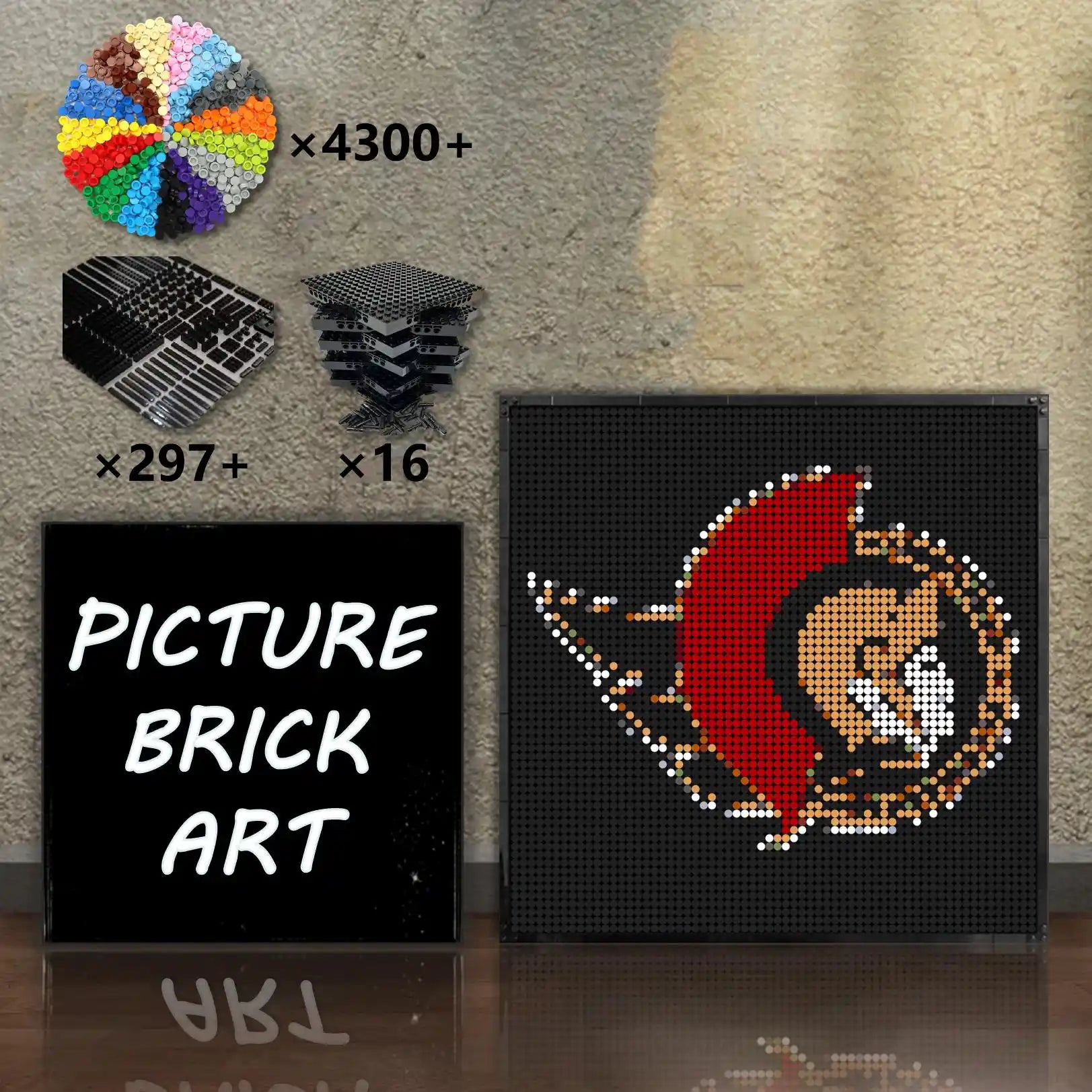 LEGO-Mosaic-Ottawa-Senators-64x64