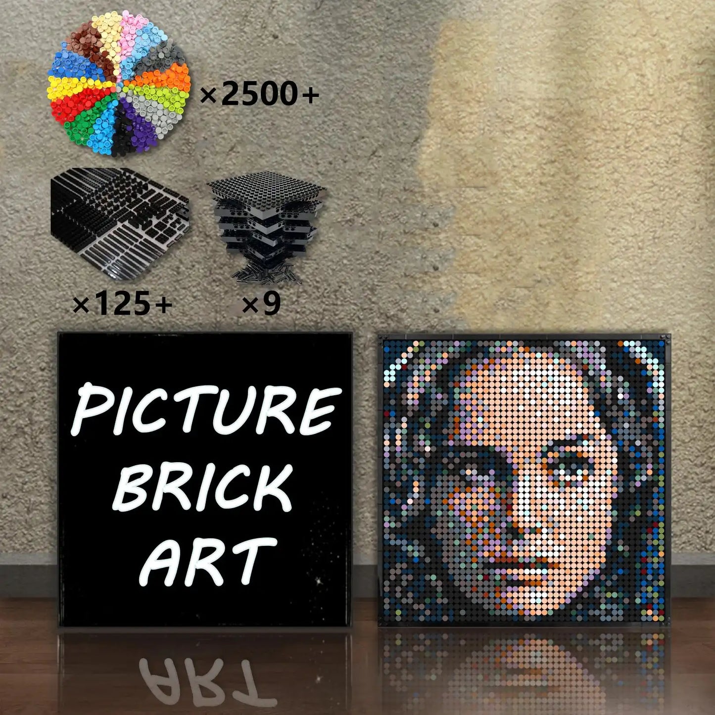 LEGO-Mosaic-Padme-Amidala-48x48