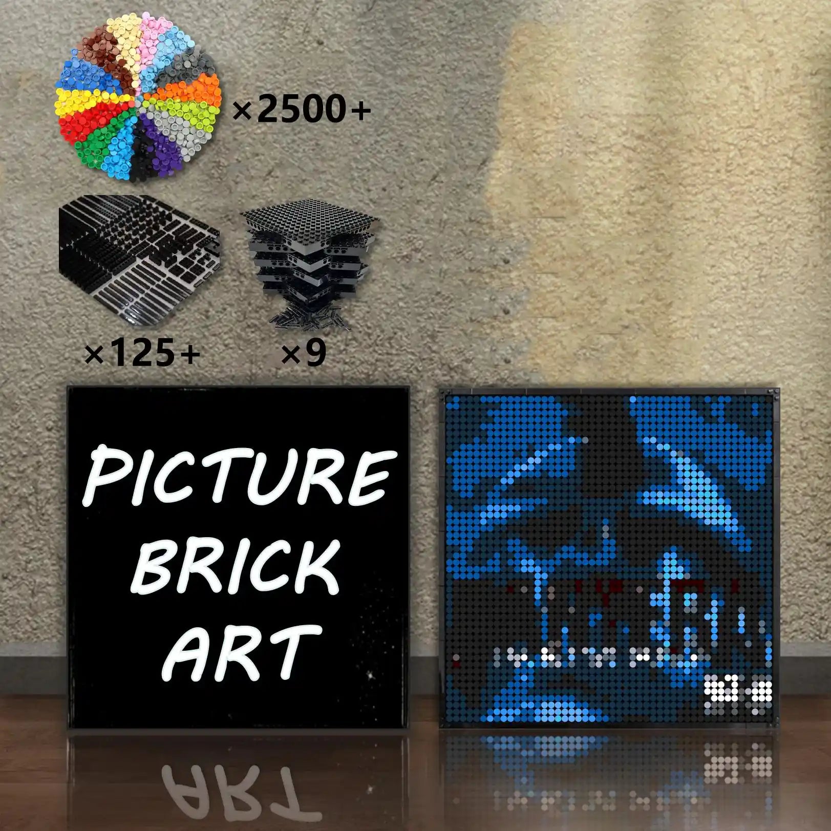 LEGO-Mosaic-Pantera-Far-Beyond-Driven-48x48