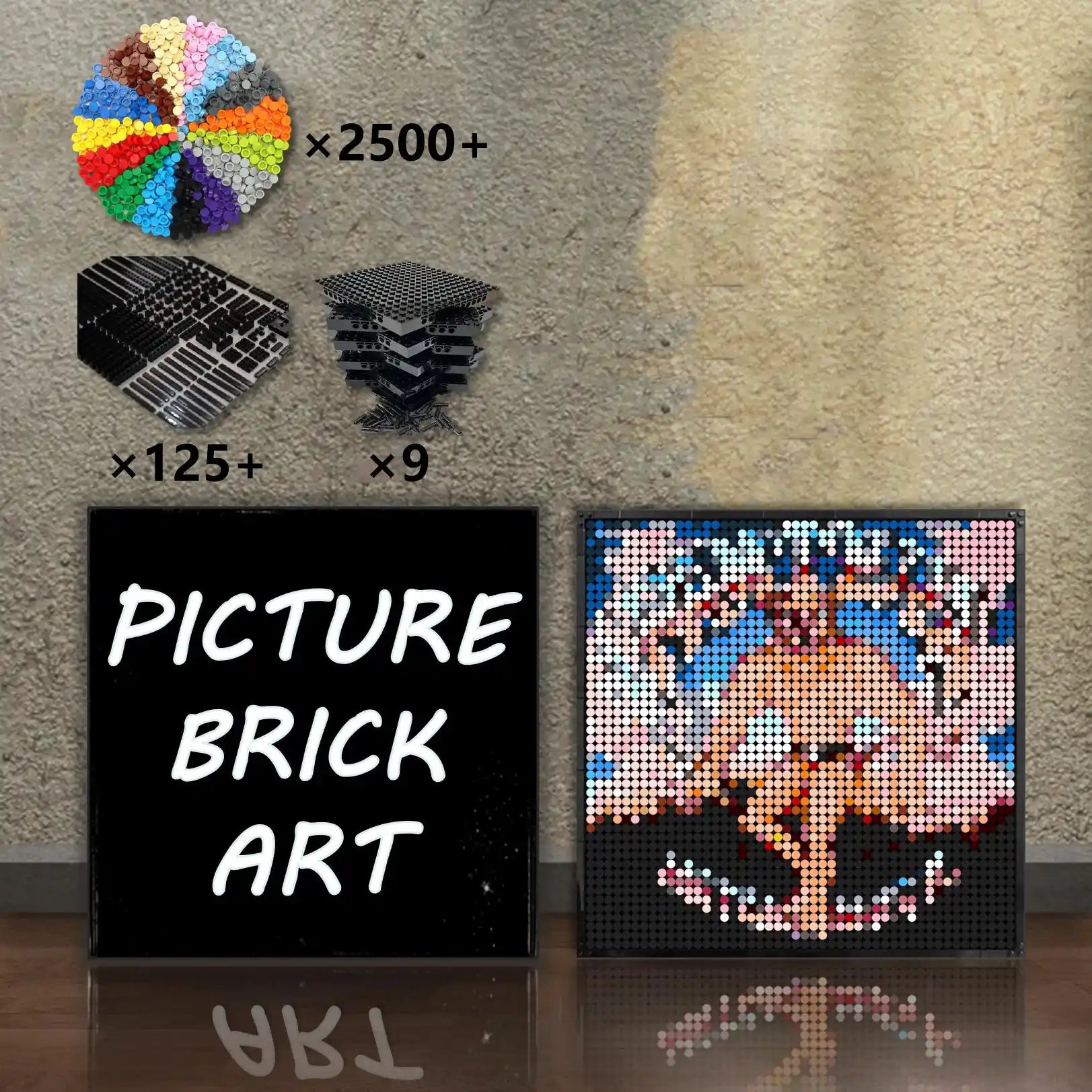 LEGO-Mosaic-Pantera-Metal-Magic-48x48