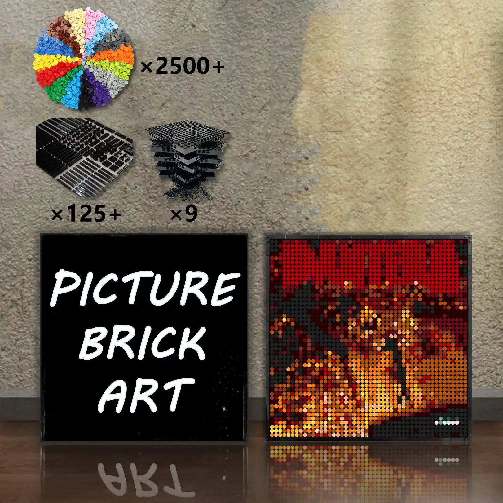 LEGO-Mosaic-Pantera-The-Great-Southern-Trendkill-48x48