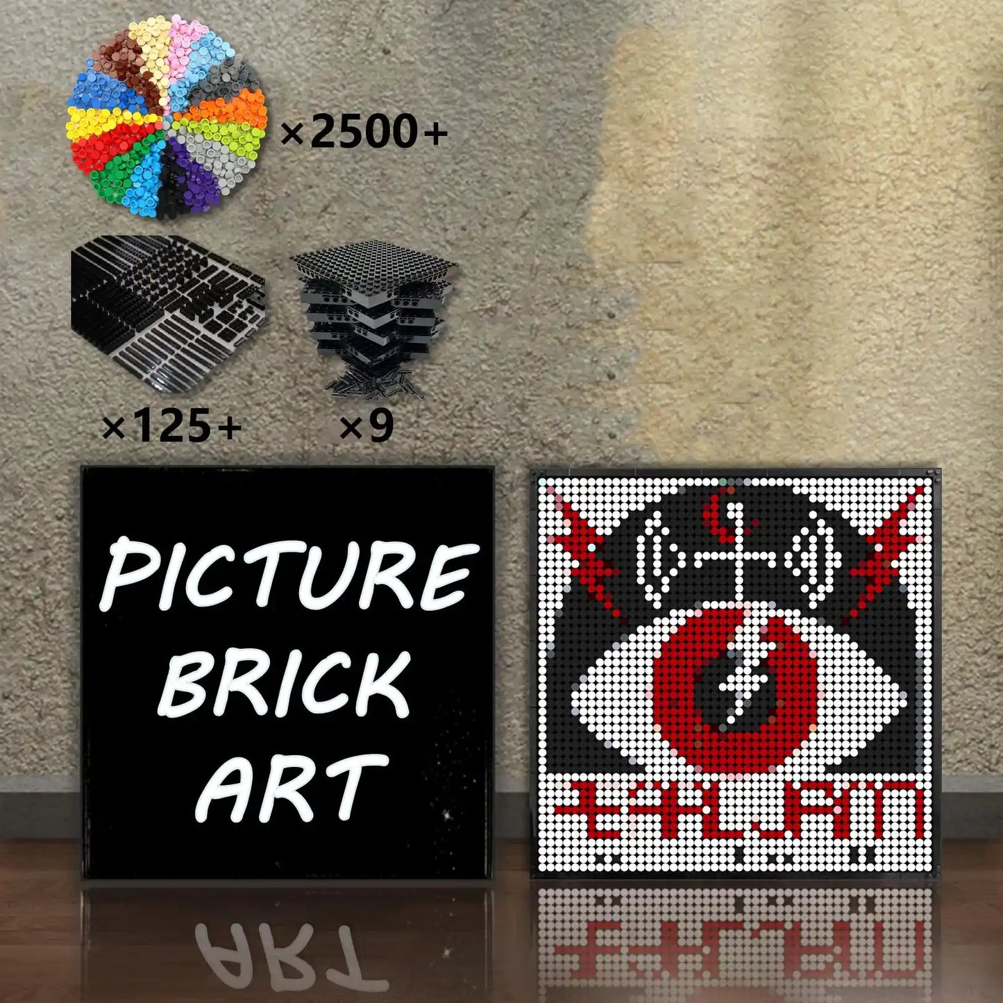 LEGO-Mosaic-Pearl-Jam-Lightning-Bolt-48x48