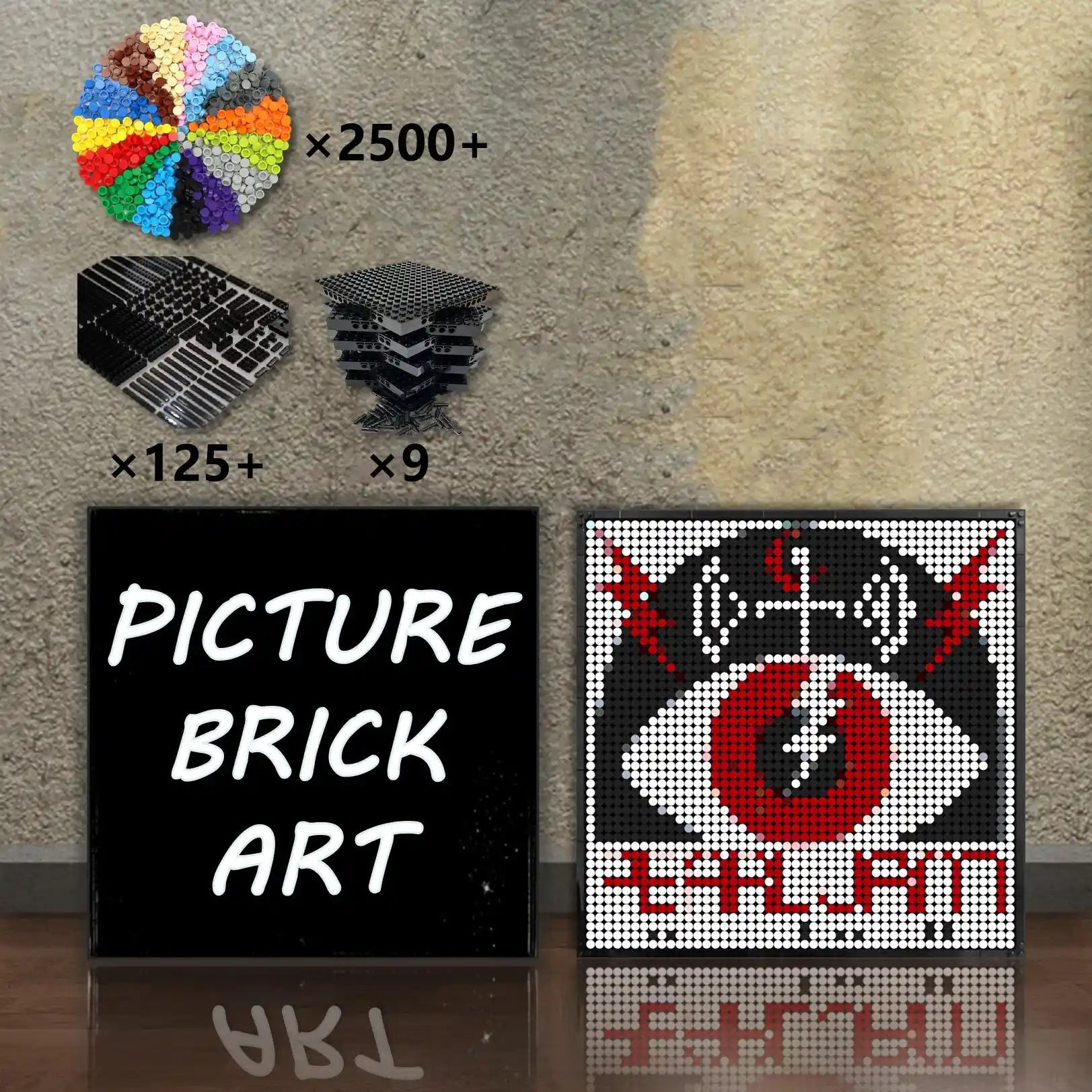 LEGO-Mosaic-Pearl-Jam-Lightning-Bolt-48x48