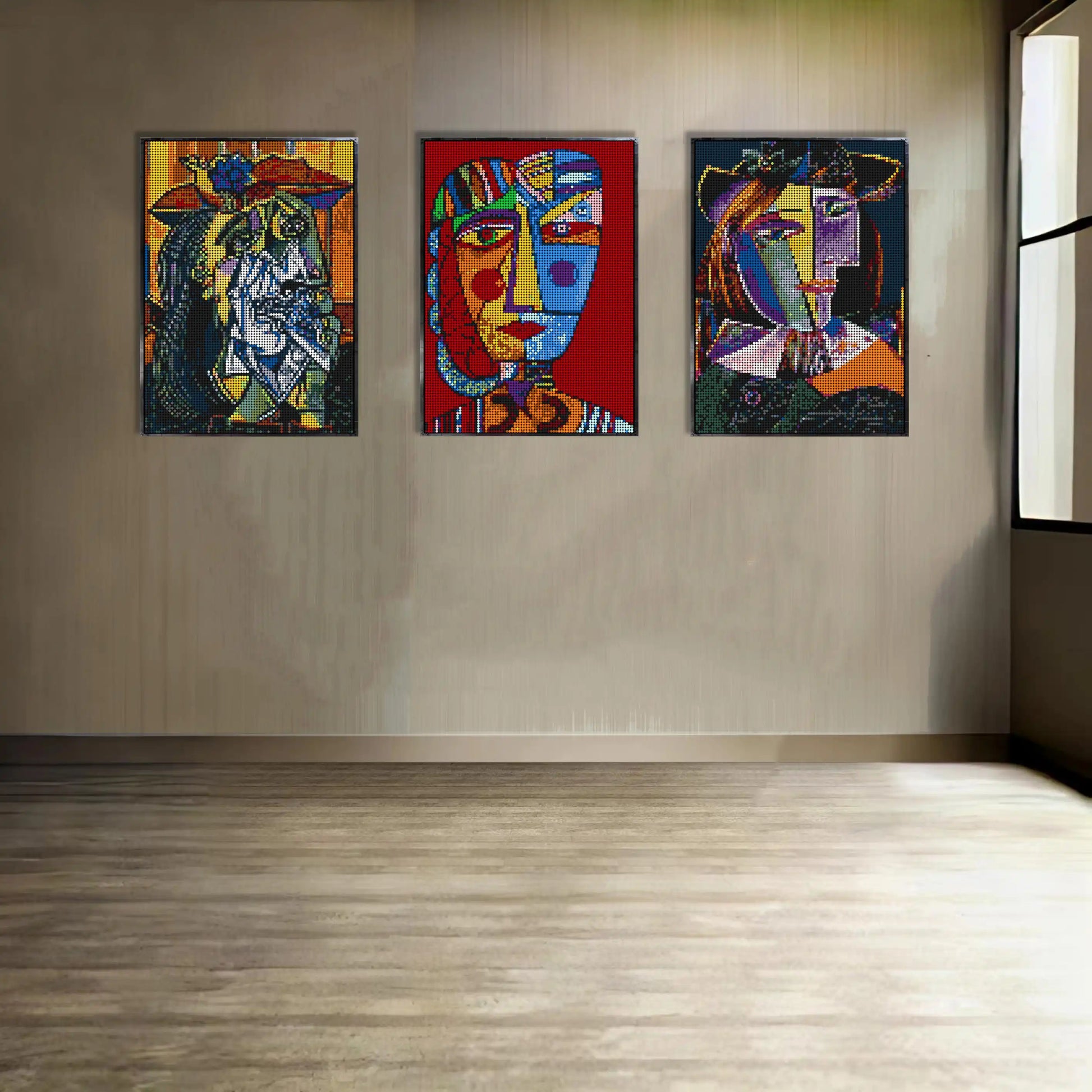 LEGO-Mosaic-Picasso-Face