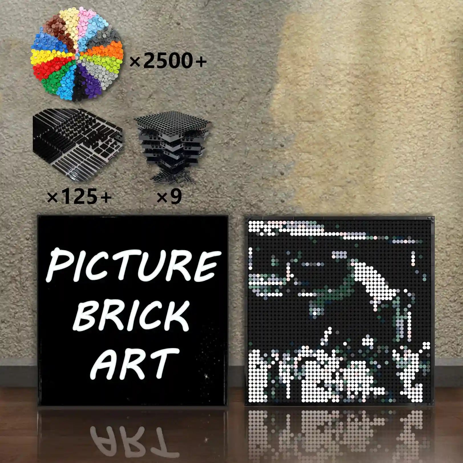 LEGO Mosaic Playboi Carti Album Cover-48x48
