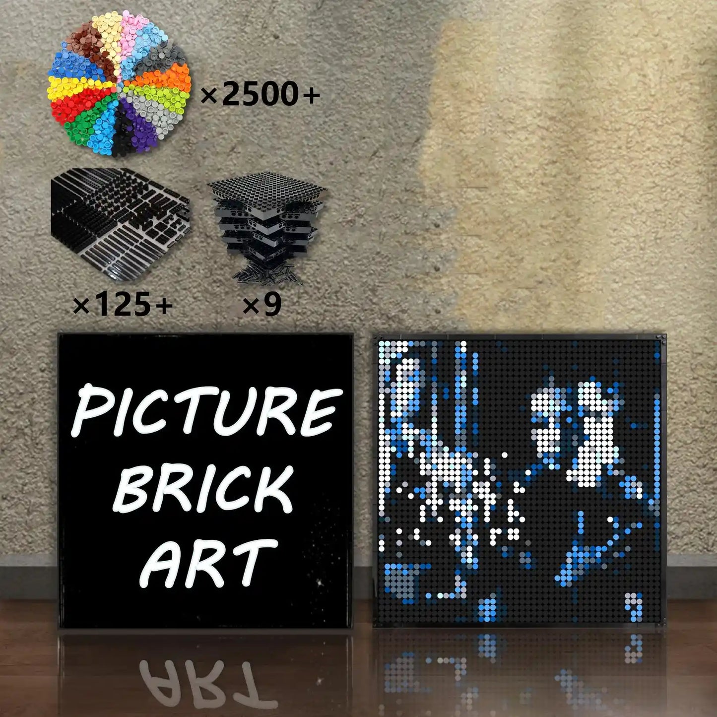 LEGO-Mosaic-Prince-Diamonds-and-Pearls-48x48