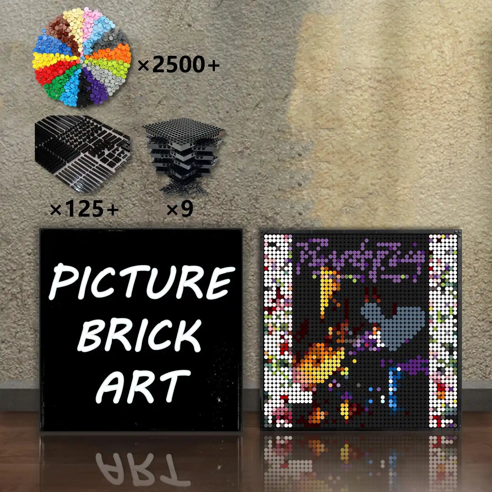 LEGO-Mosaic-Prince-Purple-Rain-48x48