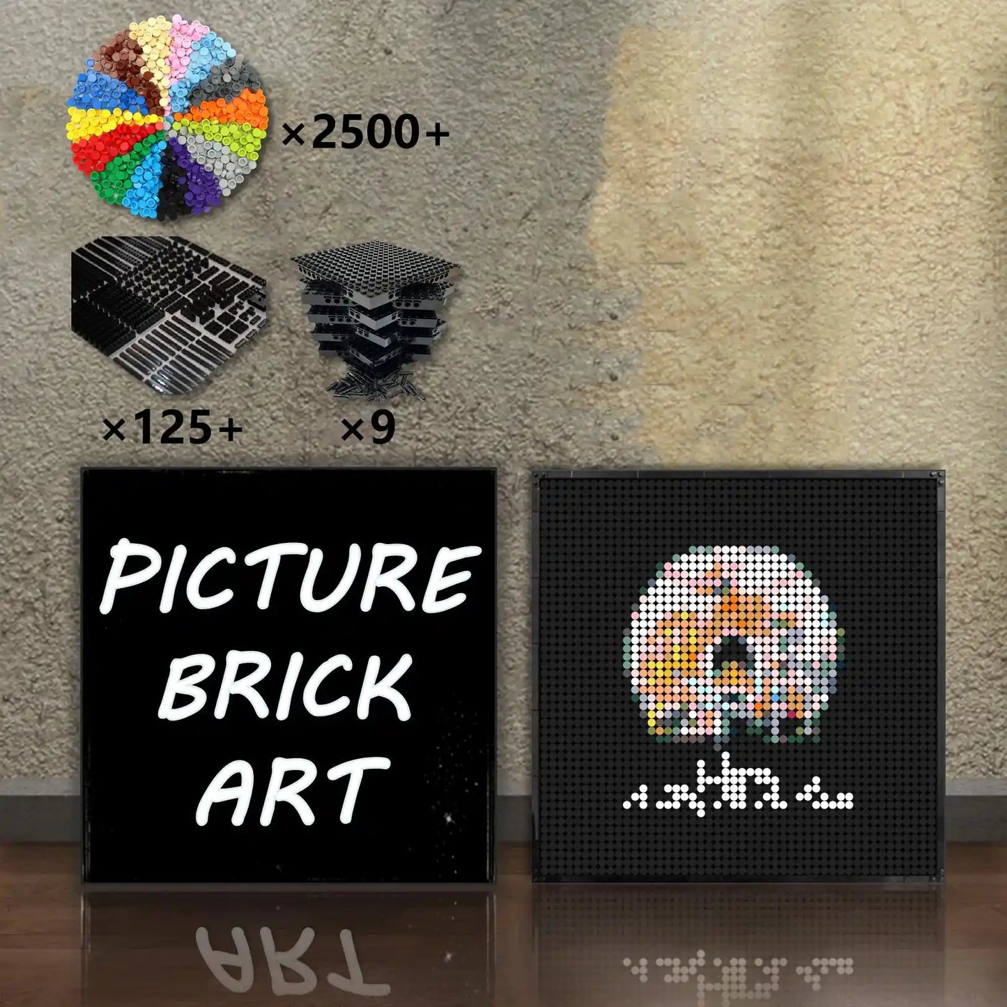 LEGO-Mosaic-Queen-A-Day-at-the-Races-48x48