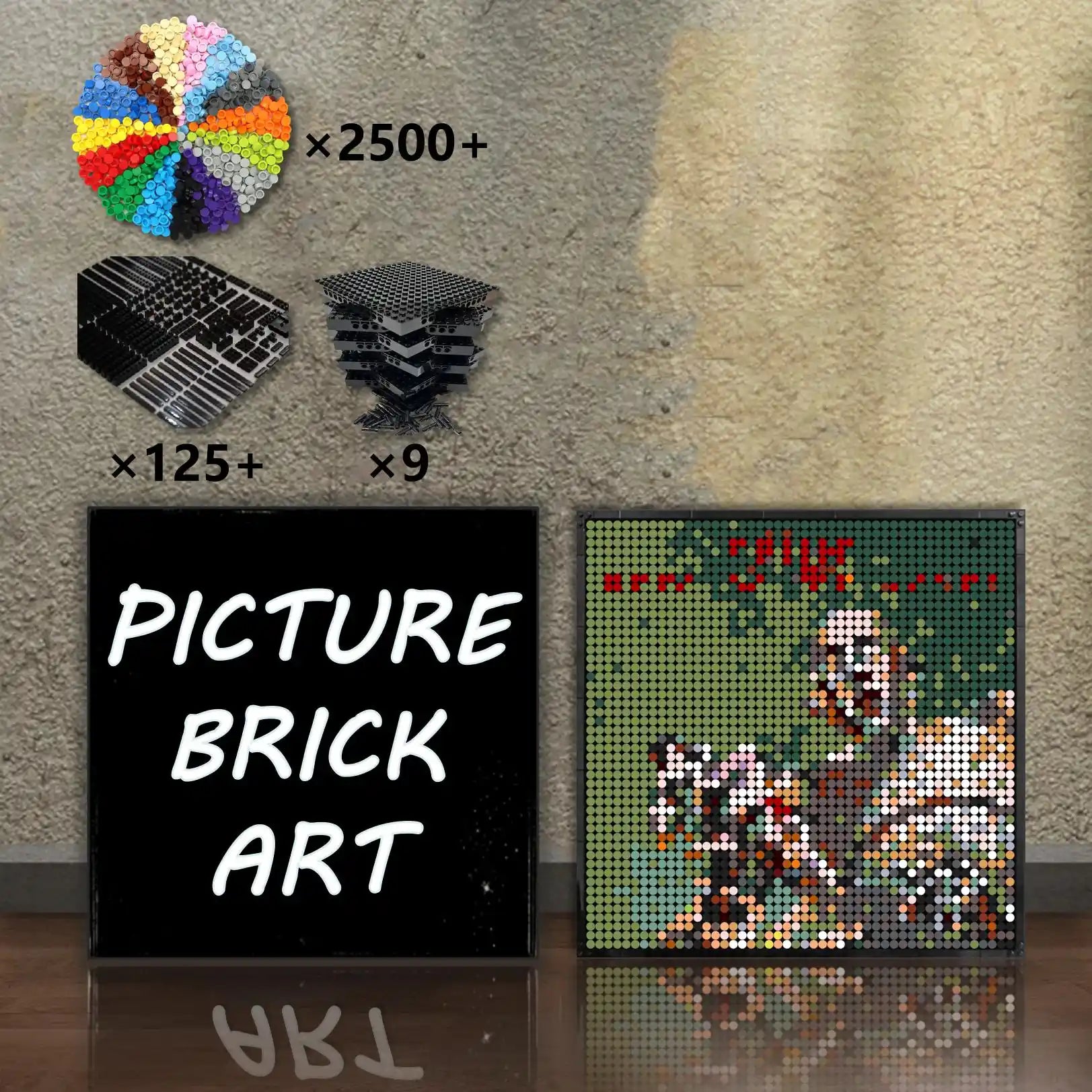 LEGO-Mosaic-Queen-News-of-the-World-48x48