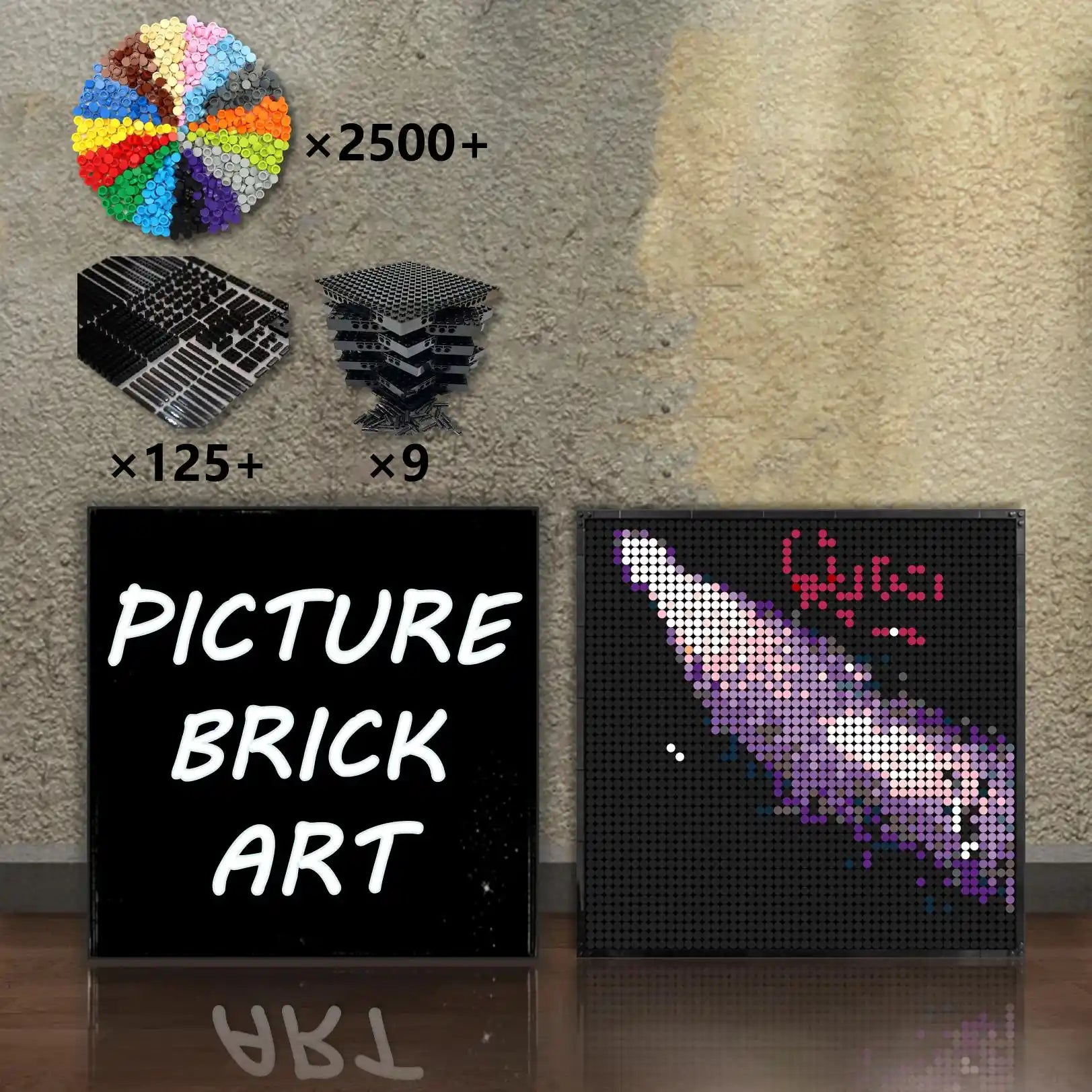 LEGO-Mosaic-Queen-Queen-48x48