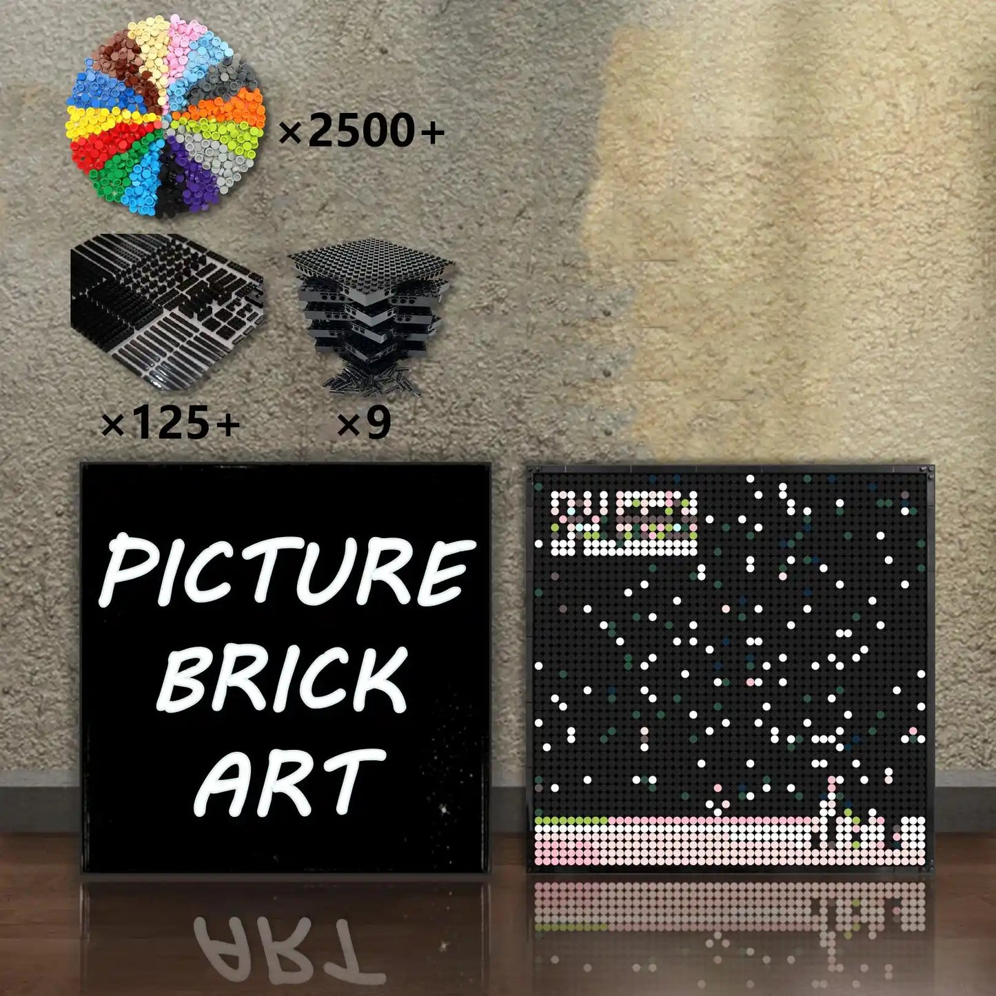 LEGO-Mosaic-Queen-The-Cosmos-Rocks-48x48