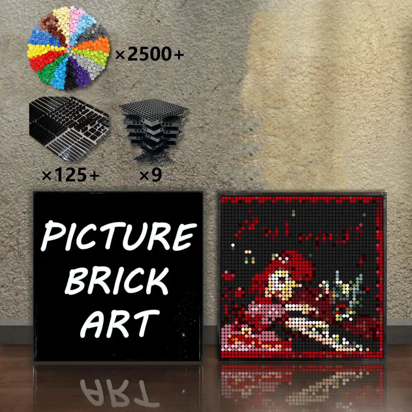 LEGO-Mosaic-Red-Hot-Chili-Peppers-One-Hot-Minute-48x48