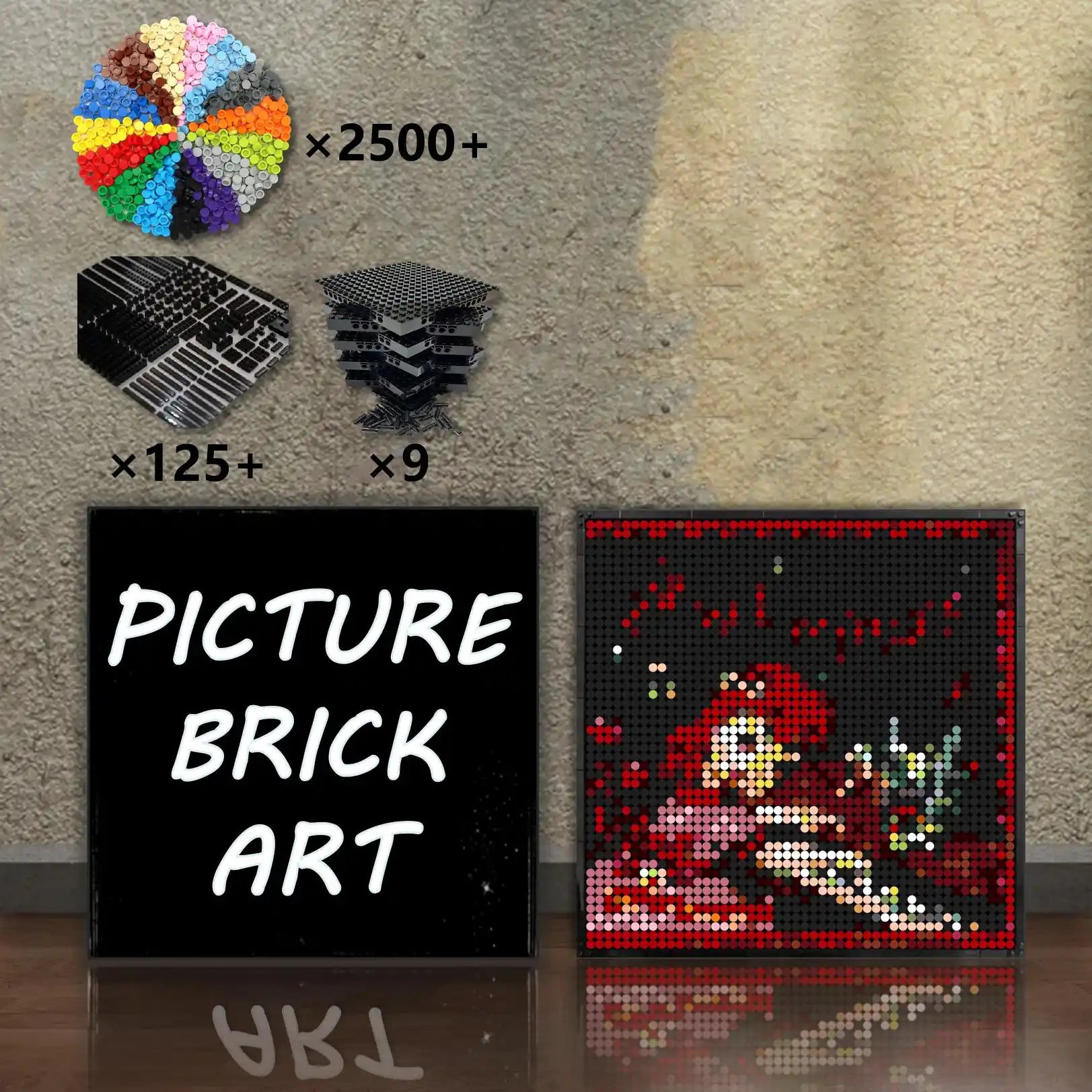 LEGO-Mosaic-Red-Hot-Chili-Peppers-One-Hot-Minute-48x48