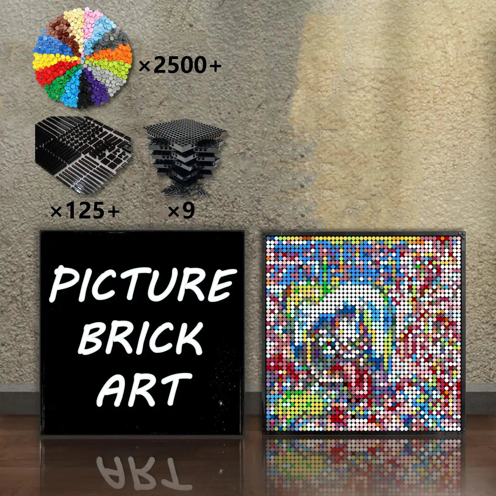 LEGO-Mosaic-Red-Hot-Chili-Peppers-The-Red-Hot-Chili-Peppers-48x48