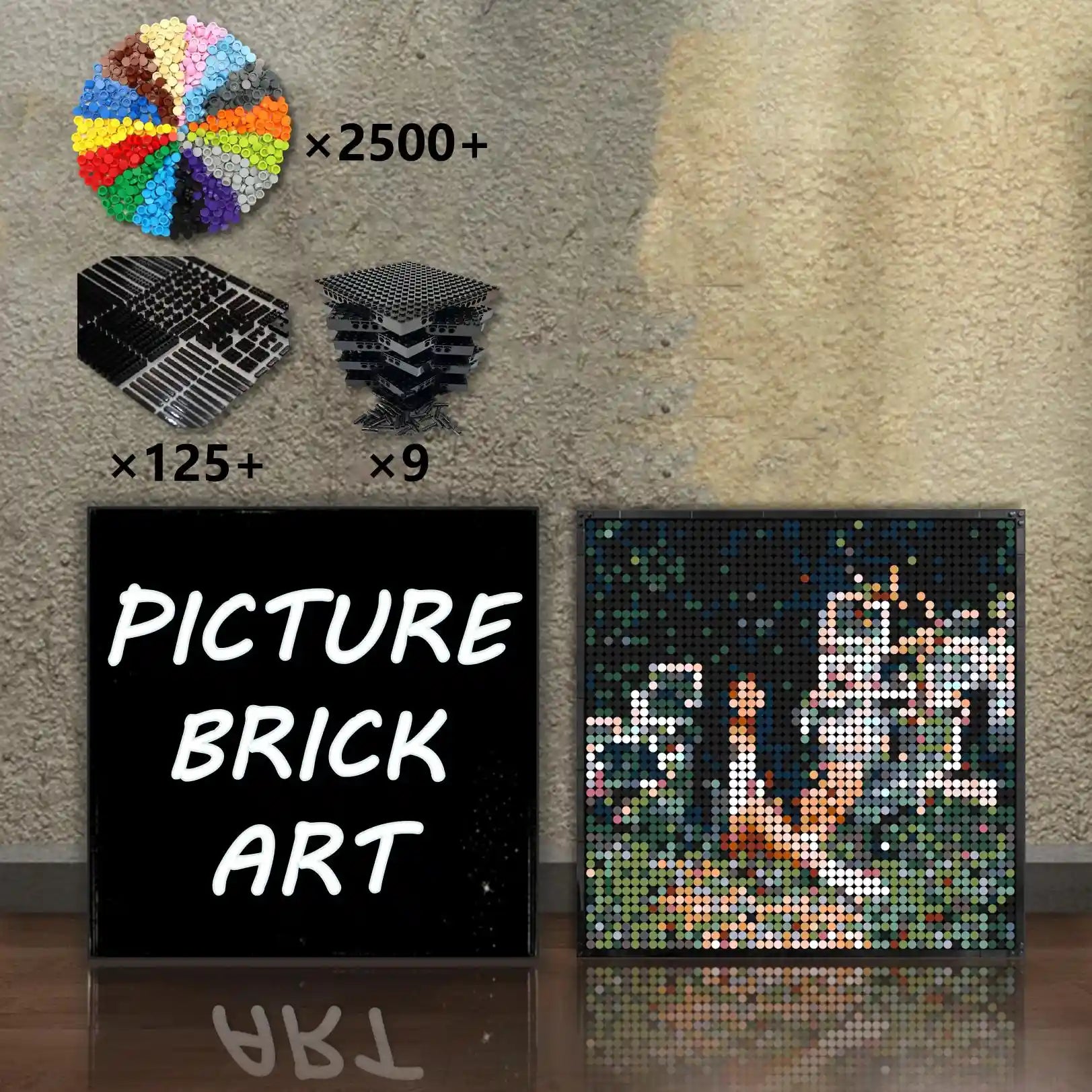 LEGO Mosaic SZA Album Cover-48x48 LEGO Mosaic SZA Album Cover-48x48