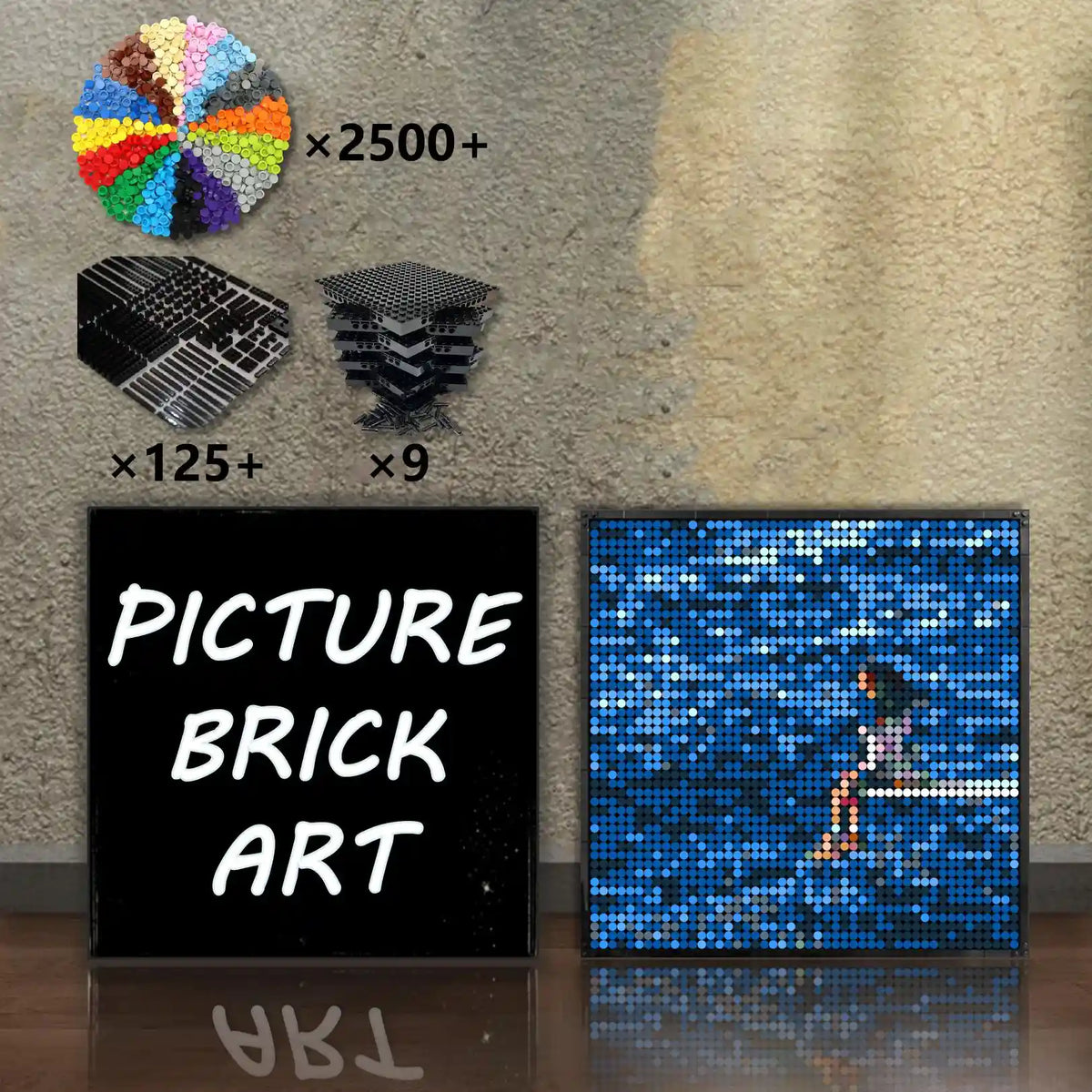 LEGO Mosaic SZA Album Cover-48x48 LEGO Mosaic SZA Album Cover-48x48