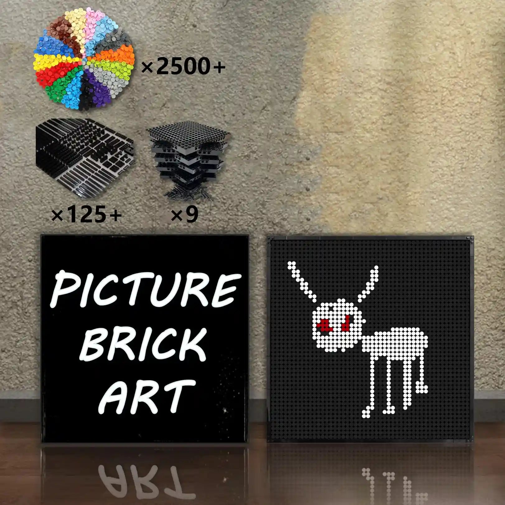 LEGO Mosaic SZA Album Cover-48x48 LEGO Mosaic SZA Album Cover-48x48