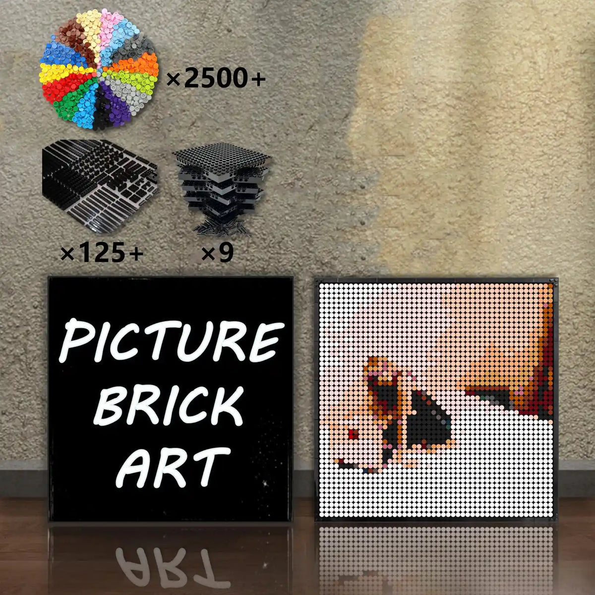 LEGO Mosaic Sabrina Carpenter Album Cover-48×48