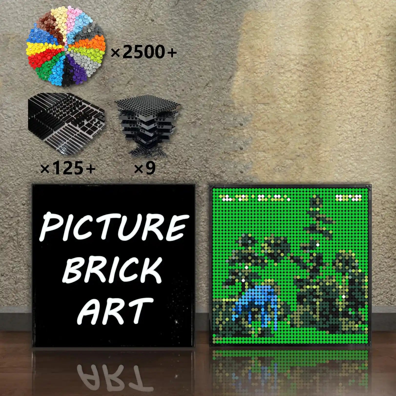 LEGO-Mosaic-Snoop-Dogg-Bush-48x48