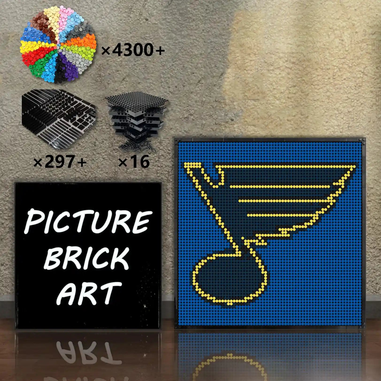 LEGO-Mosaic-St.-Louis-Blues-64x64