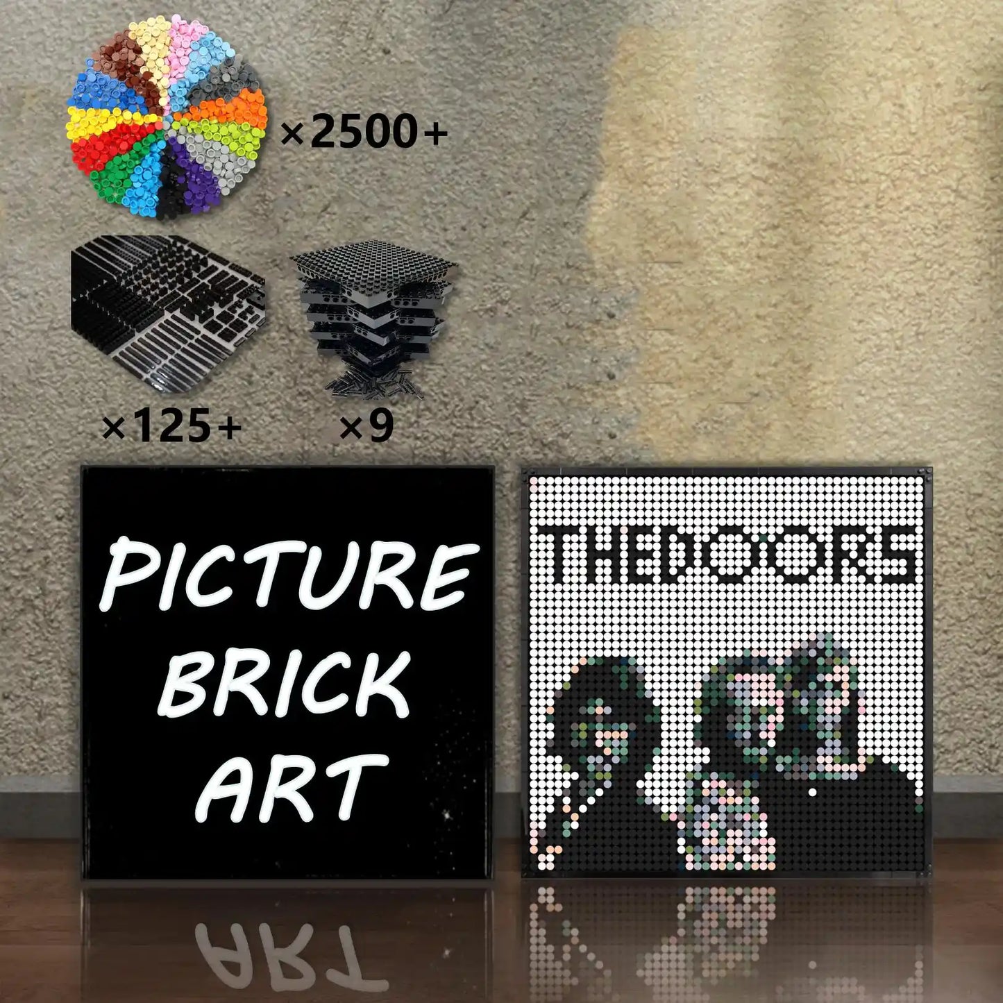 LEGO-Mosaic-The-Doors-Morrison-Hotel-48x48