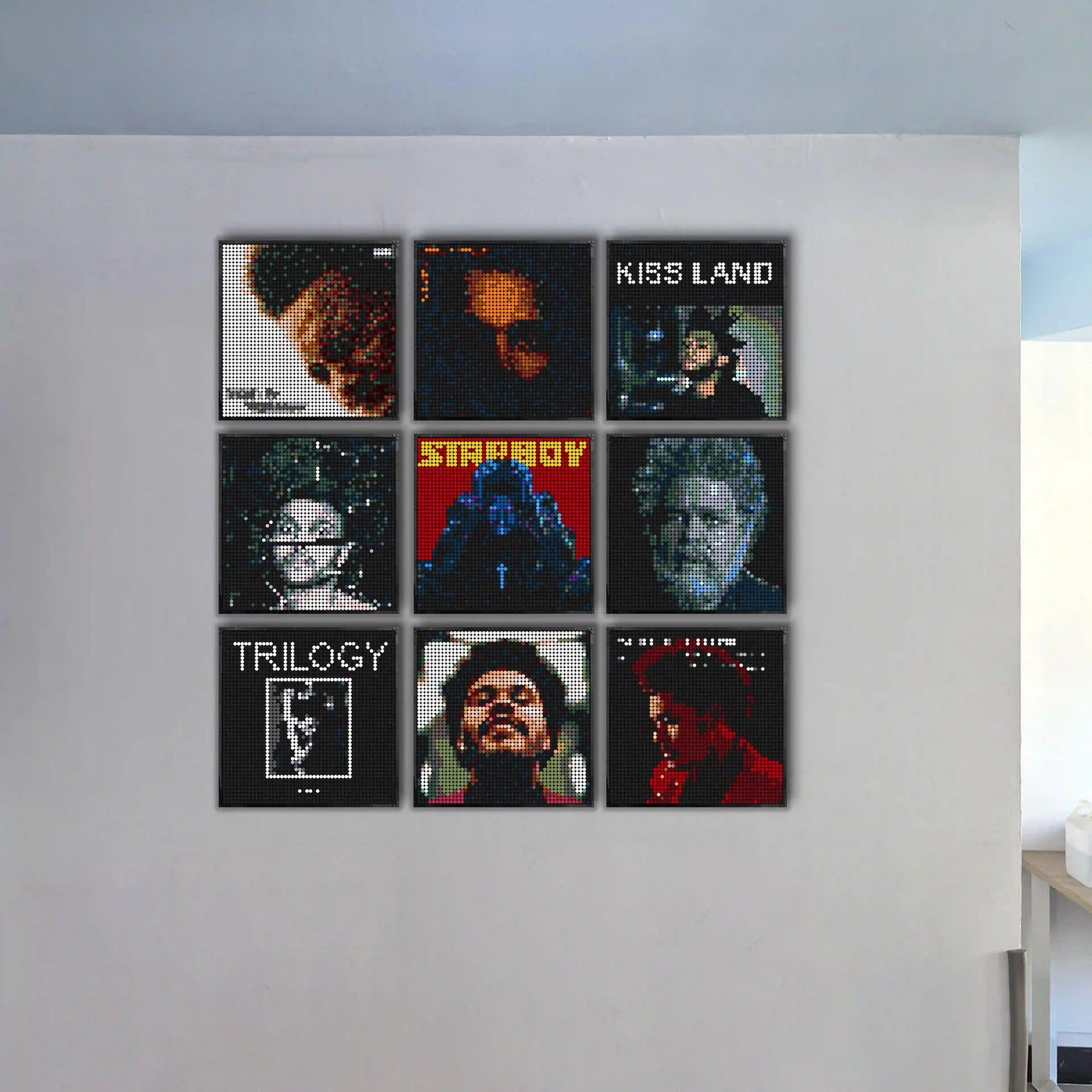 LEGO Mosaic The Weeknd Album Cover-48x48