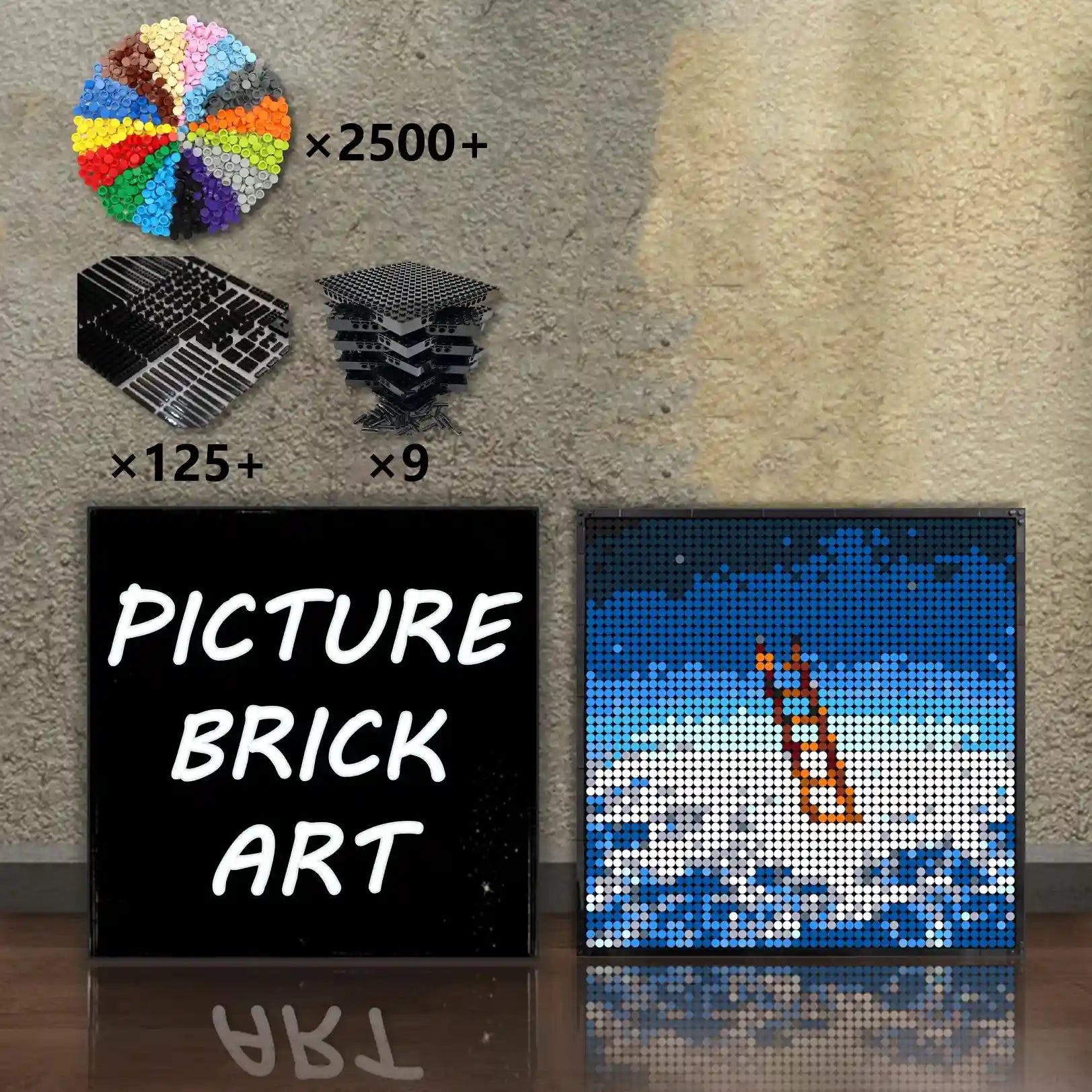 LEGO Mosaic Travis Scott Album Cover-48x48 LEGO Mosaic Travis Scott Album Cover-48x48