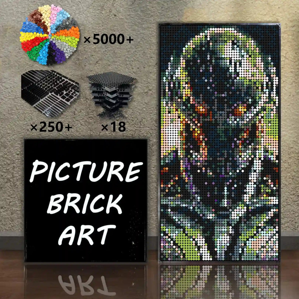LEGO Mosaic Ultron-48x96