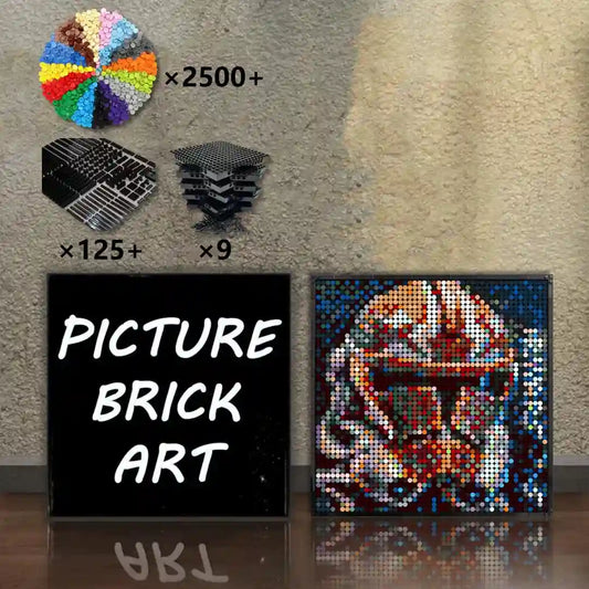 LEGO-Mosaic-Wall-Art-332ND-Ahsoka_s-Clone-Trooper-Pixel-Art-48x48
