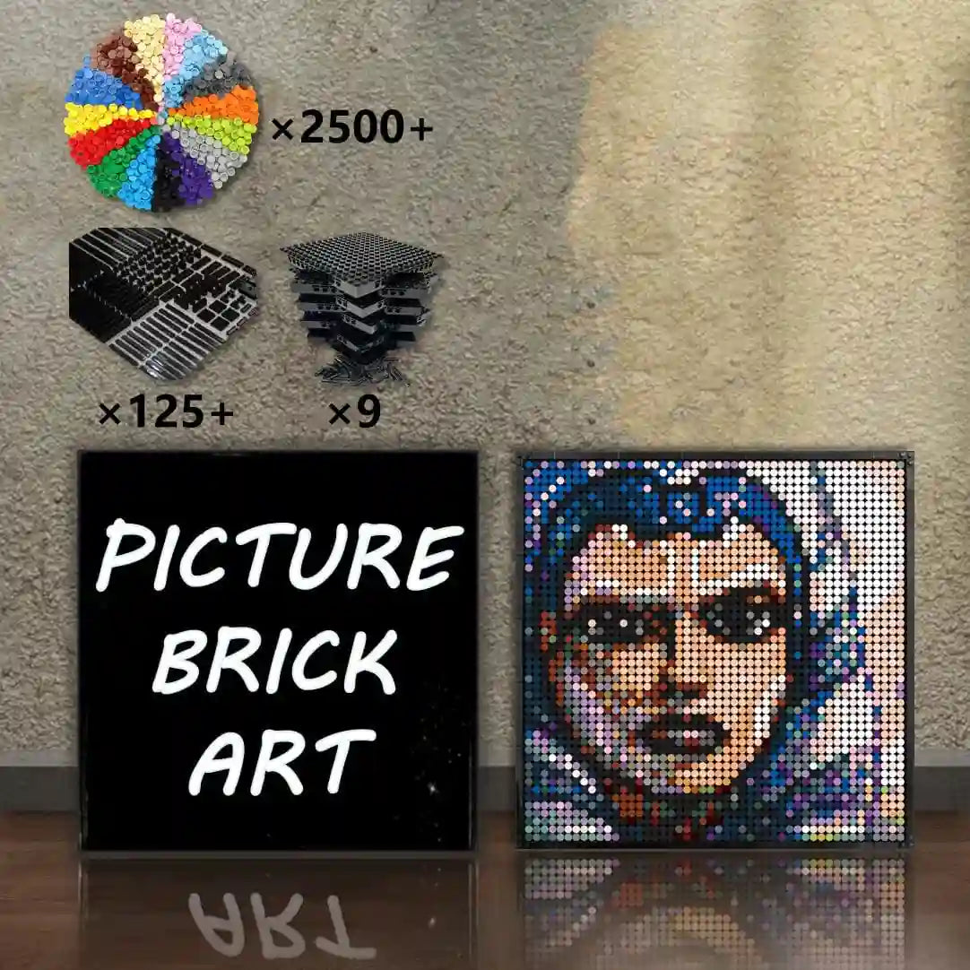       LEGO-Mosaic-Wall-Art-Ahsoka-Tano-Portrait-Custom-Picture-48x48