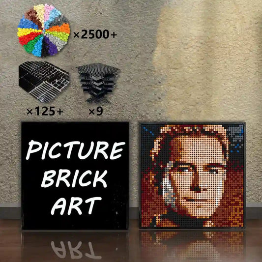    LEGO-Mosaic-Wall-Art-Homelander-Portrait-Custom-Picture-48x48