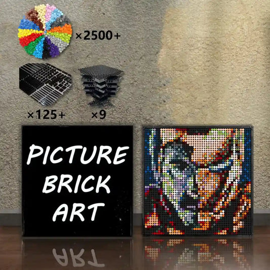 LEGO-Mosaic-Wall-Art-Iron-Man-Portrait-Custom-Picture-48x48