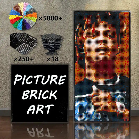 LEGO-Mosaic-Wall-Art-Juice-Wrld-Portrait-Custom-Picture-48x96