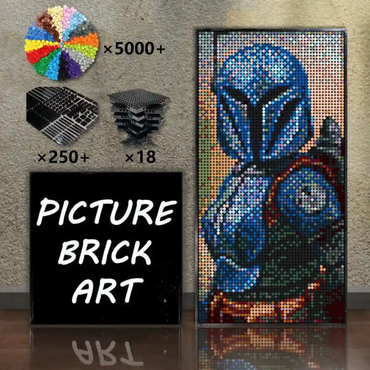 LEGO-Mosaic-Wall-Art-Koska-Reeves-Pixel-Art-48x96