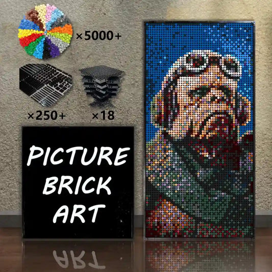 LEGO-Mosaic-Wall-Art-Kuiil-Pixel-Art-48x96