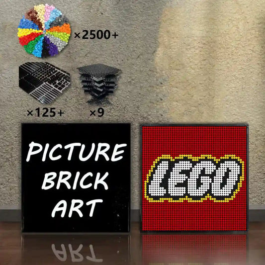 LEGO-Mosaic-Wall-Art-Lego-logo-Pixel-Art-48x48